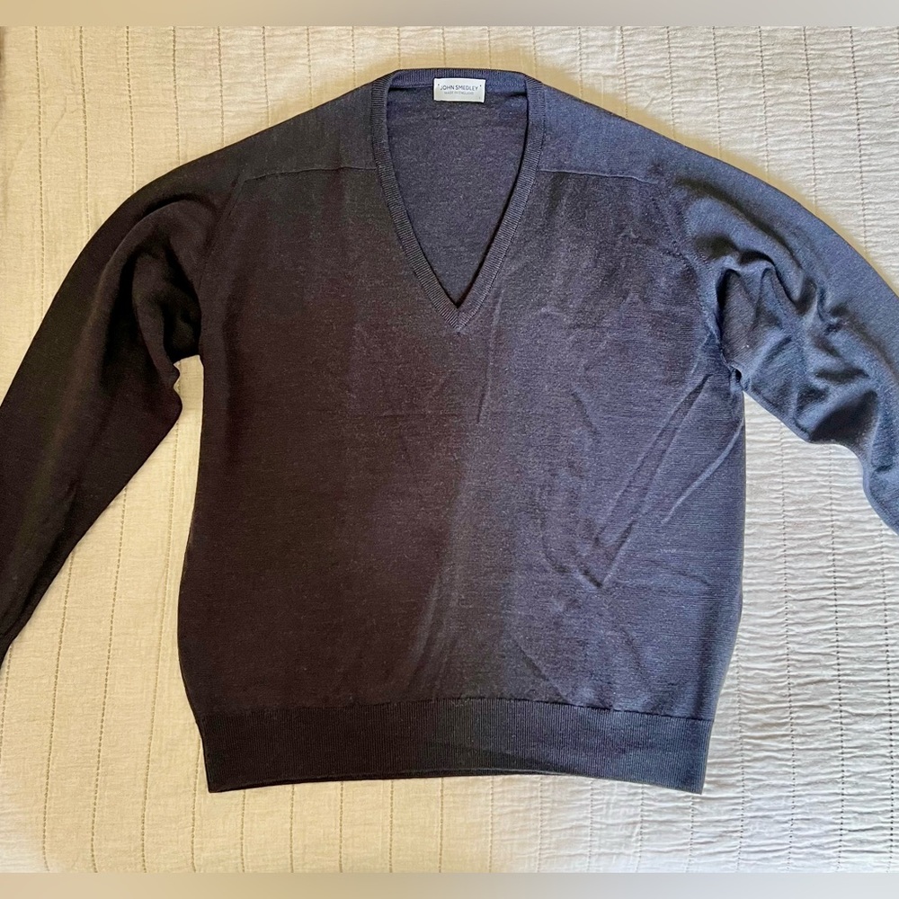 John Smedley V-Neck Sweater